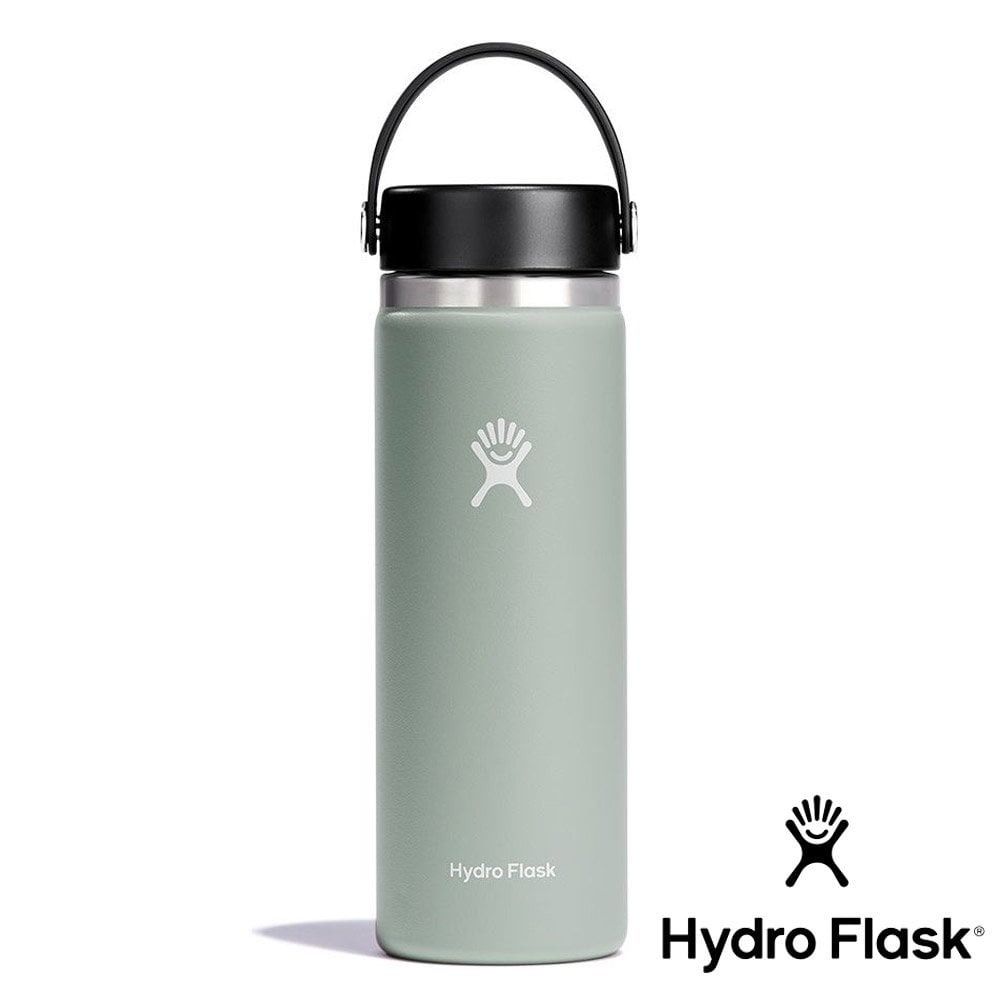 【Hydro Flask】寬口真空保溫鋼瓶20oz『灰綠』HW20BTS374
