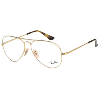 RAY BAN 鏡框 眼鏡(金色)RB6489