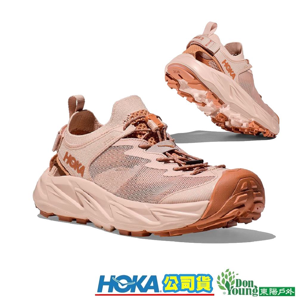 【 HOKA  】女款Hopara 2戶外越野健行涼鞋