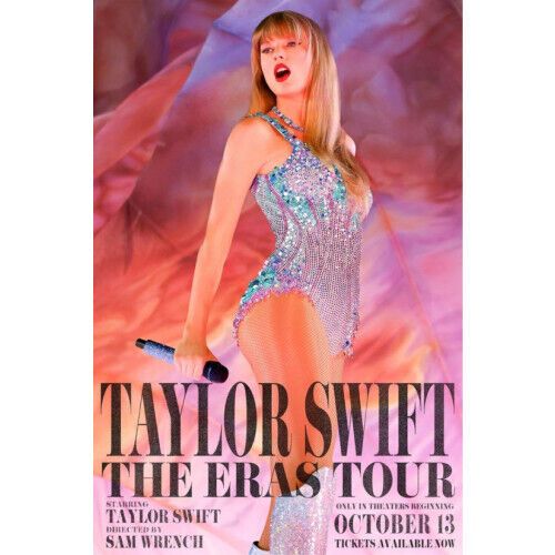 Taylor Swift / 泰勒絲 / 時代巡迴演唱會 / 電影小報 / 全新現貨