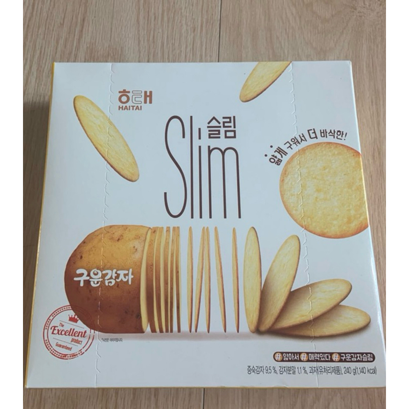 *現貨*韓國🇰🇷HAITAI 海太 馬鈴薯薄餅240g(1盒/12入)