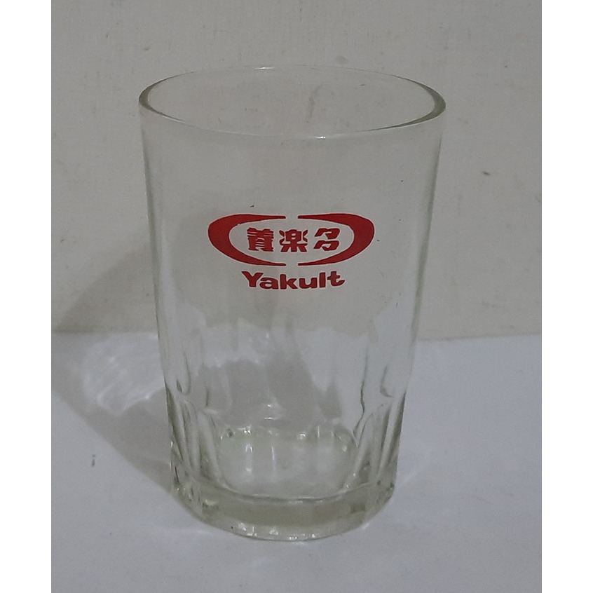 懷舊收藏~Yakult 養樂多 玻璃杯/水杯