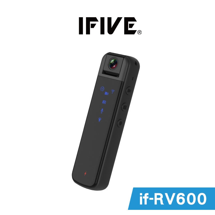 【IFIVE】長續航1080P影音密錄器(if-RV600) 課堂紀錄 出貨紀錄 蒐證自保 限時贈32G記憶卡
