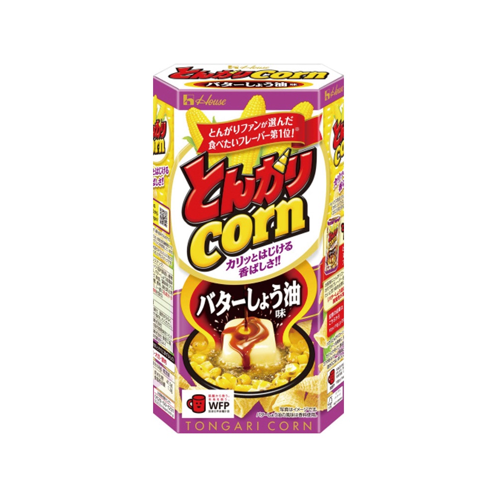 【餅之鋪】日本 House 好侍金牛角玉米餅-奶油醬油風味68g❰賞味期限2024.10.05❱