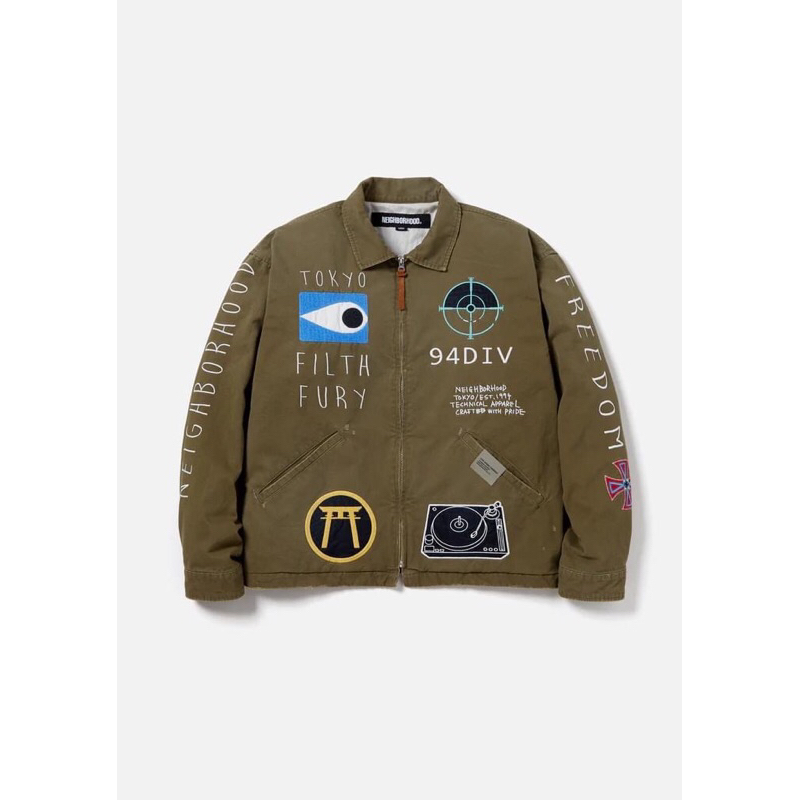 ジャケット・アウター NEIGHBORHOOD NH CLOT SOUVENIR JACKET S NEIGHBORHOOD NH CLOT SOUVENIR JACKET S NEIGHBORHOOD×CLOT