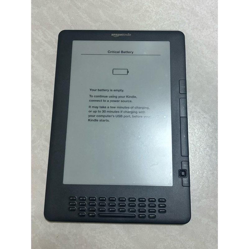 Amazon Kindle DX 9.7 石墨 電子書 零件機 報帳機‼️ D00801