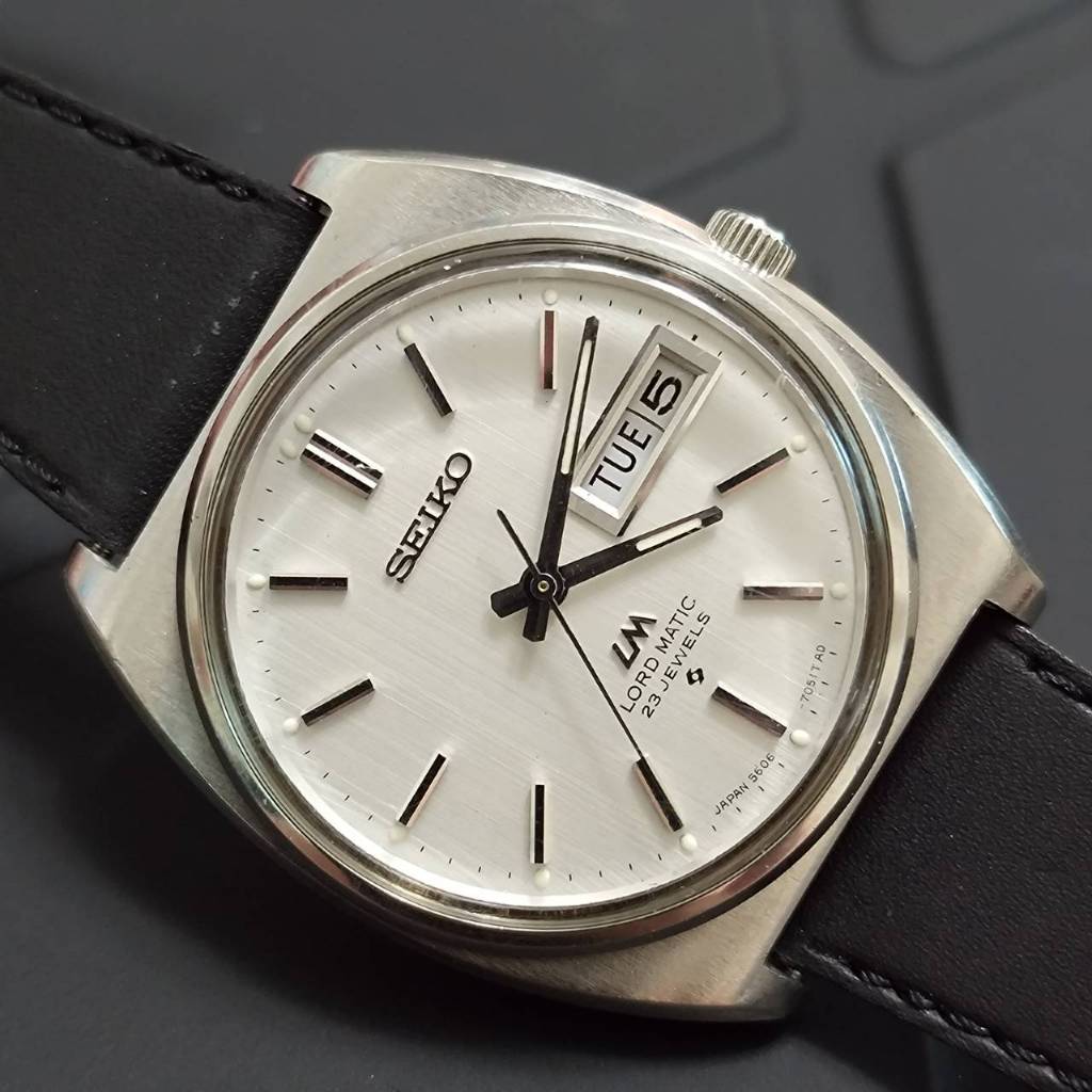 Seiko LM 經典白面 自動上鍊  1970年 SEIKO LORD MATIC 機械錶