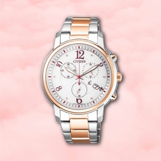 １２期分期【高雄時光鐘錶公司】CITIZEN 星辰錶 FB1435-57A xC系列自信魅力計時腕錶 女錶