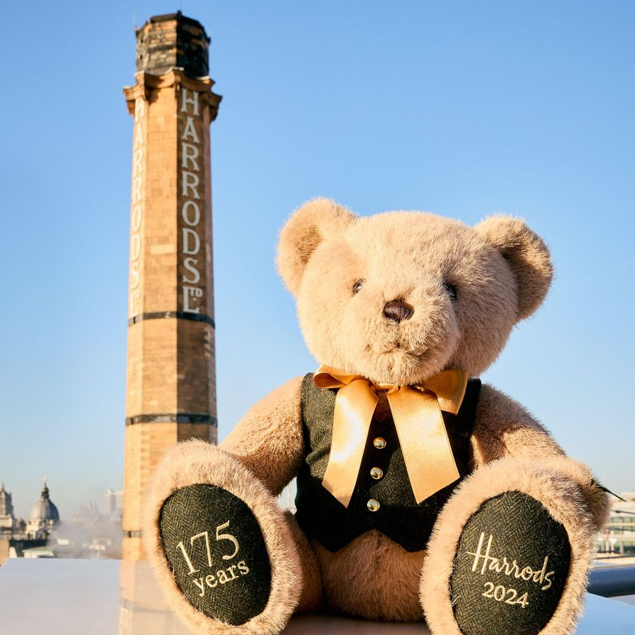 🇬🇧英國 Harrods 哈洛德2024年度(175週年紀念)限量泰迪熊玩偶 填充娃娃