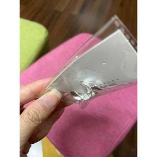 ［公主皮箱-全新］海浪裙襬亮面銀色開口可調整戒指