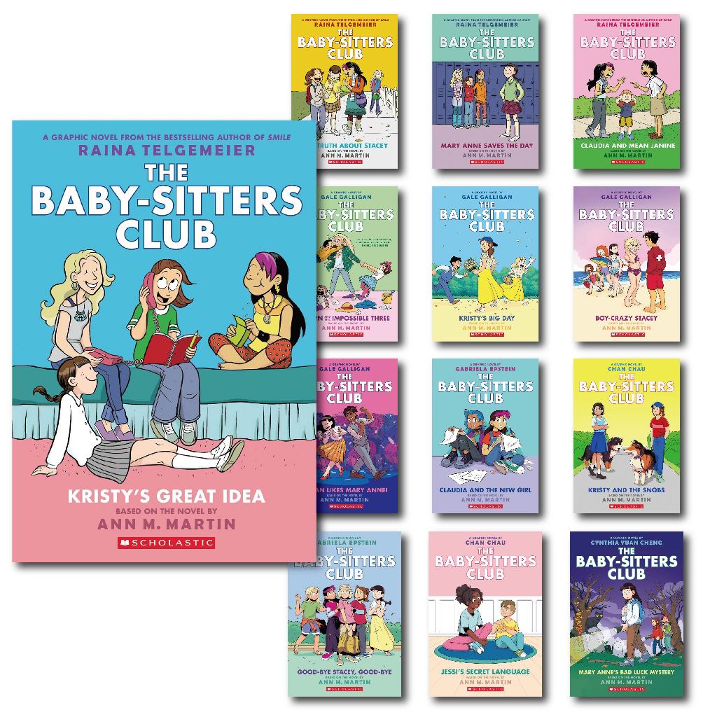 【精選組合】The Baby-Sitters Club Graphix套書組合/ Scholastic出版社旗艦店