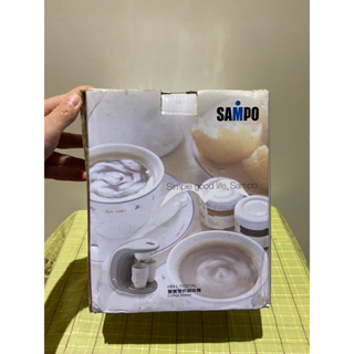 二手全新【SAMPO聲寶】雙杯咖啡機/HM-L11021AL