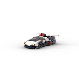 只有「電子說明書」樂高 積木 LEGO MOC 87612 Speed Champions Asurada GSX