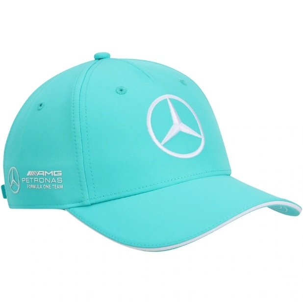 【現貨】F1一級方程式賓士車隊Mercedes AMG Petronas F1 2023 隊帽 - tiffany藍