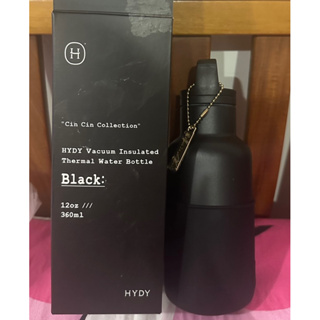 HYDY XSkinCeuticals 黑色保溫水瓶 360ml 全新沒用過只打開來拍照