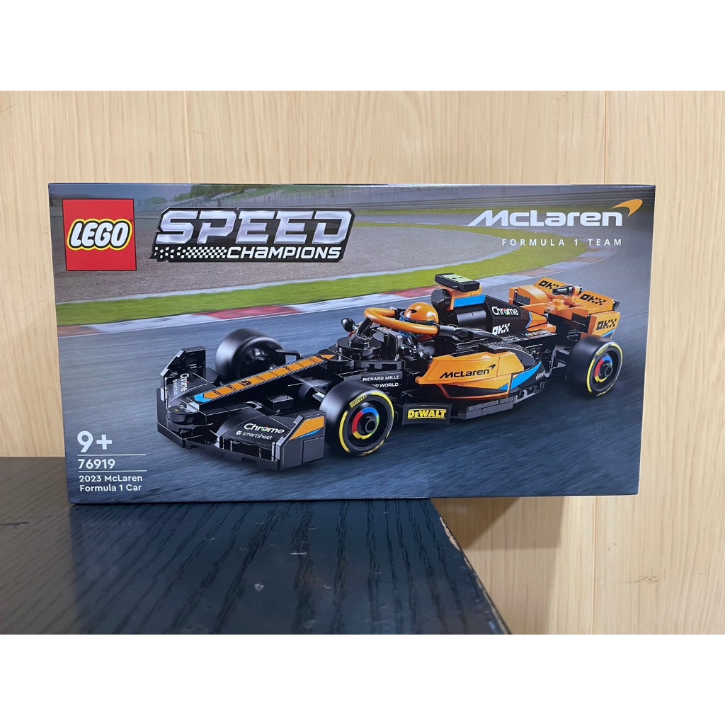 JCT- LEGO樂高 Speed系列-2023 麥拉倫 McLaren Formula 1 Race 76919