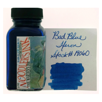 Noodler's ink 鯰魚鋼筆墨水19060 Noodler's Bad Blue Heron  3oz