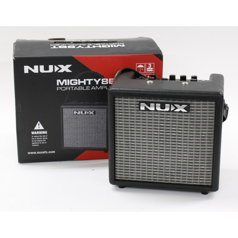 NUX MIGHTY8BT 雙輸入 行動 電吉他 音箱 攜帶 電池 效果器 行動 喇叭 app amplifier