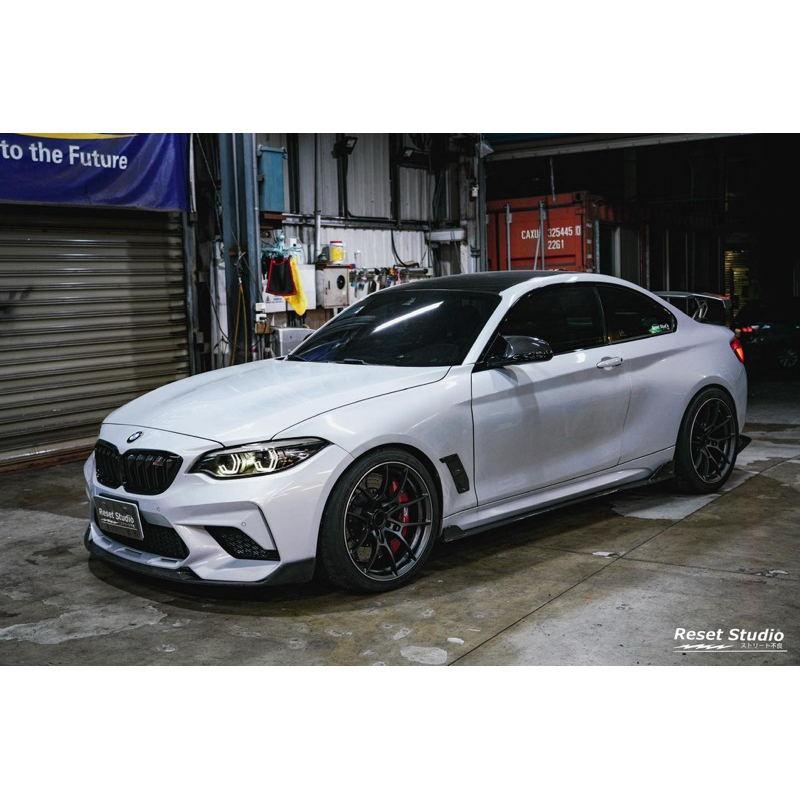 BMW F87 M2 COMPETITION 搭配RAYS G025 MK 20” 鍛造鋁圈