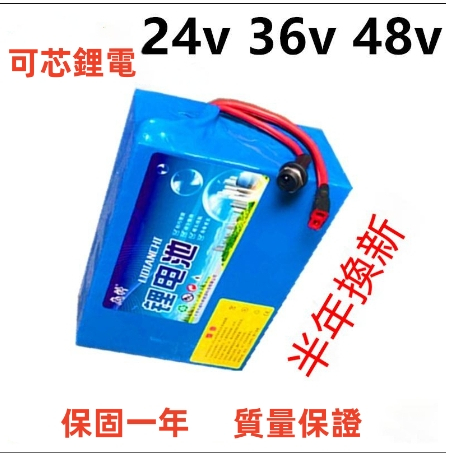 【免運-保固一年】電動車鋰電池 機車電池 24V 36V 48V锂電池 電動自行車電池 大容量電芯 滑板車電池折疊車電池