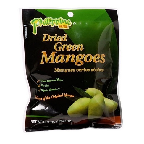 菲律賓 Cebu Philippines 青芒果乾 芒果乾 100g dried green mangoes