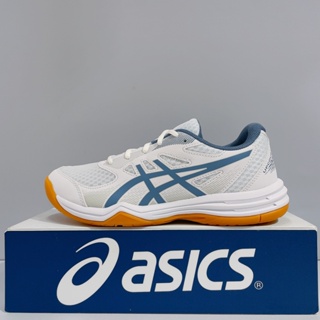 ASICS UPCOURT 5 GS 大童 白色 耐磨 訓練 運動 羽球鞋 排球鞋 1074A039-105