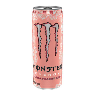 Monster魔爪超越蜜桃閃耀碳酸能量飲料 355ml毫升 x 4 【家樂福】