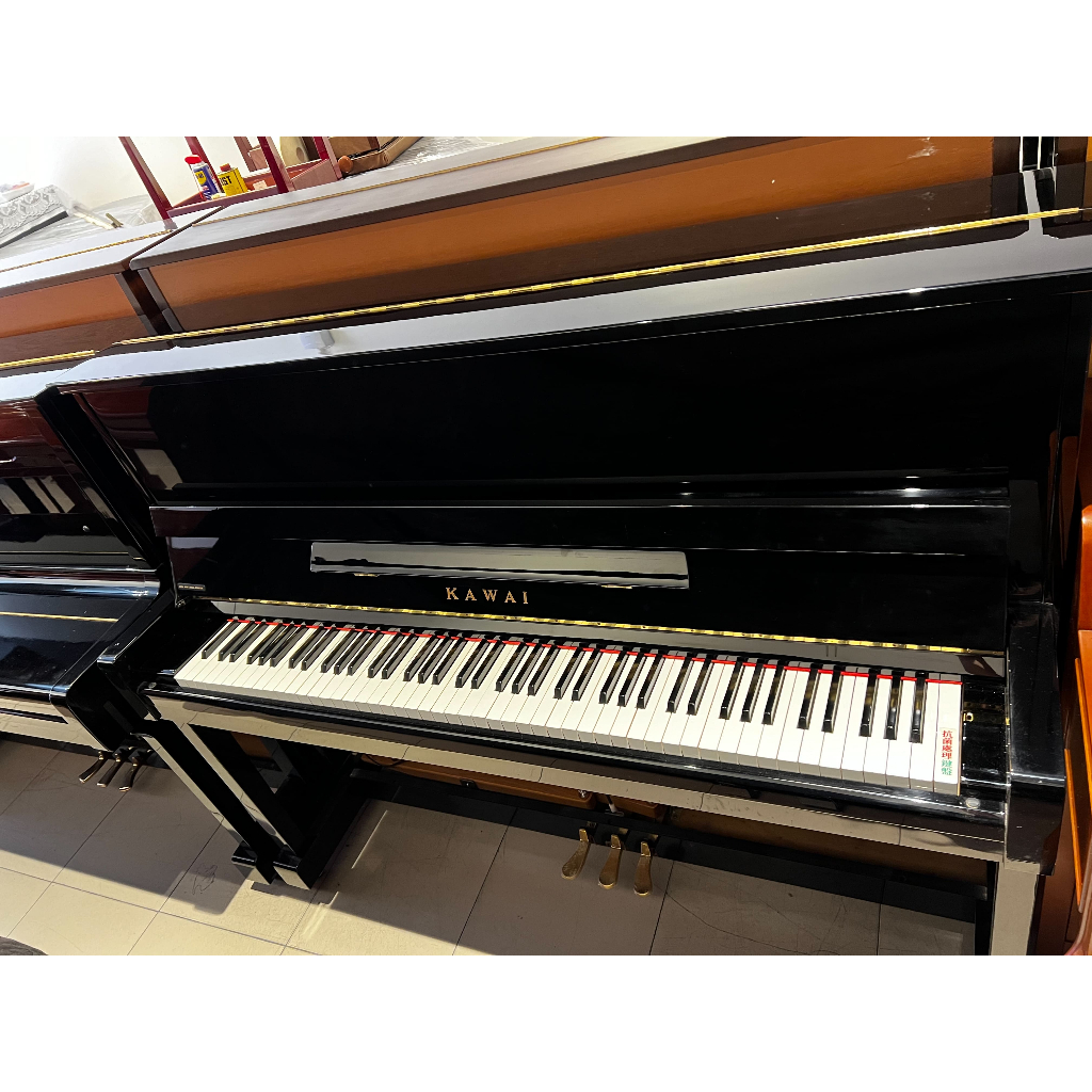 名聲樂器-中古鋼琴出租500起 KAWAI-直立式鋼琴 (KU-10緩降) 二手鋼琴