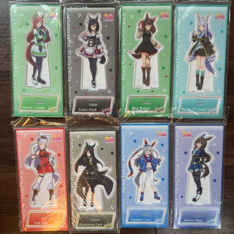 🍭Ruo🍭賽馬娘 壓克力立牌 全新未拆 15公分 鈴鹿 榮進閃耀 優秀素質 黃金船 菱曙 西野花 玉藻十字 愛慕織姬