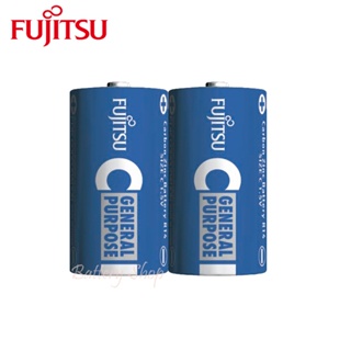 FUJITSU 富士通 2號碳鋅電池 普通電池 R14 (2顆)