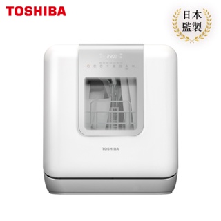 【日本東芝TOSHIBA】4人份智慧WiFi洗烘存洗碗機 DWS-34BTW｜生活家電旗艦店