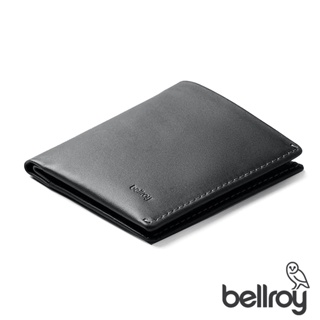 Bellroy Note Sleeve 系列真皮直式零錢短夾 - 木炭灰 WNSC