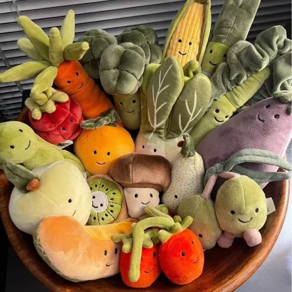 【萬事屋】代購 jELLYCAT 公仔 趣味蔬菜系列 玩偶 活潑 大白菜 綠花椰菜 毛絨玩具 寶寶禮物