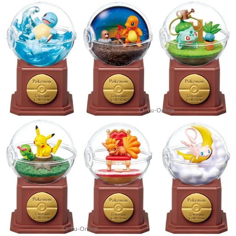 寶可夢盲盒 Pokemon terrarium collection 10 小火龍.傑尼龜 確認款