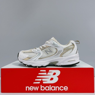 New Balance 530 NB 中童 白色 香檳金 寬楦 鬆緊帶 運動 休閒鞋 慢跑鞋 PZ530RD