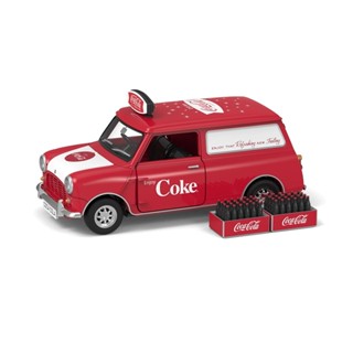 【Tiny City】Morris Mini Coca-Cola 1/50可口可樂合金汽車模型-丹尼先生日式雜貨舖