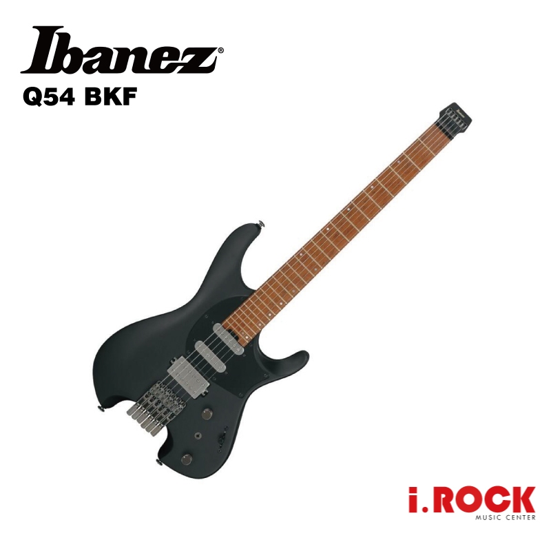 IBANEZ Q54 BKF 無頭琴 電吉他 單單雙 消光黑【i.ROCK 愛樂客樂器】