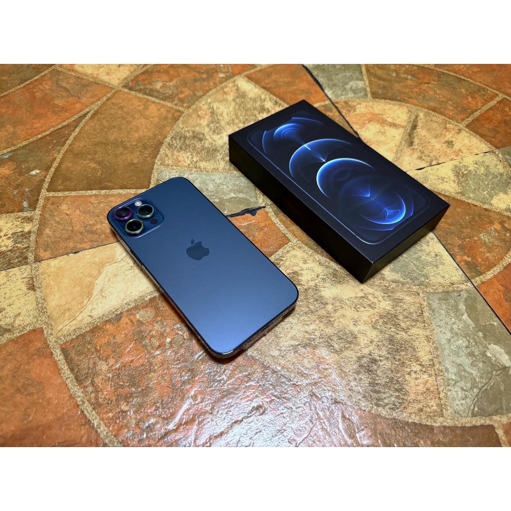 Apple 蘋果 i12 iPhone12 PRO MAX 128G 太平洋藍色 二手 中古機