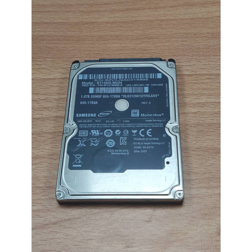 蘋果 MAC 筆電 硬碟 SATA 1T 1TB 1000G 2.5 吋 筆電 電腦 儲存 磁碟 SSD 固態硬碟