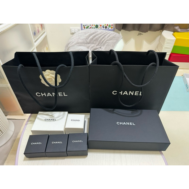 Chanel正櫃紙盒組