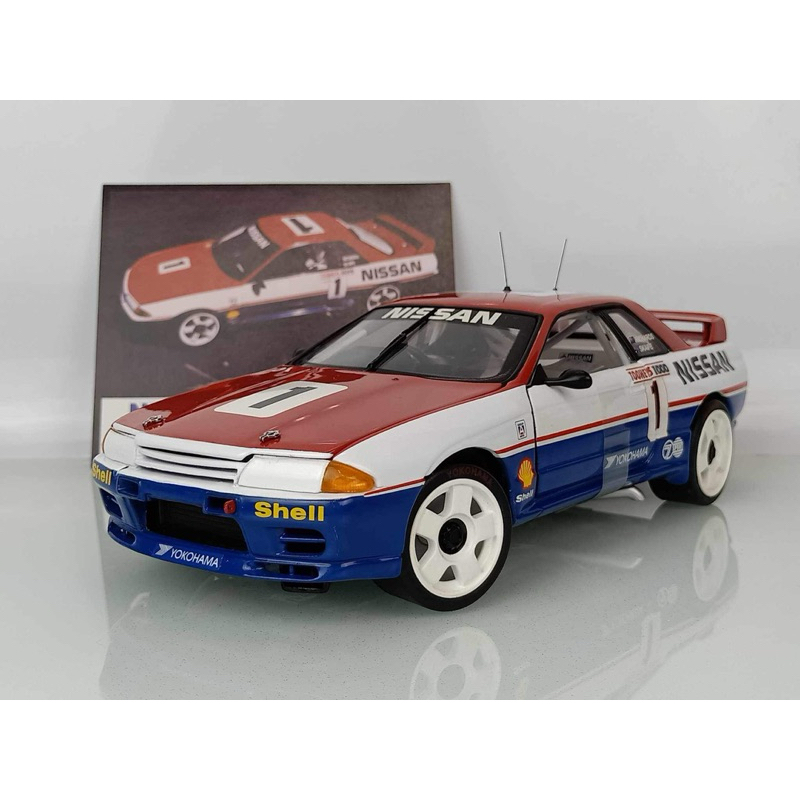 Kyosho 1:18(1/18) Nissan GTR R32 Tooheys 1000 冠軍車 GT-R 模型車