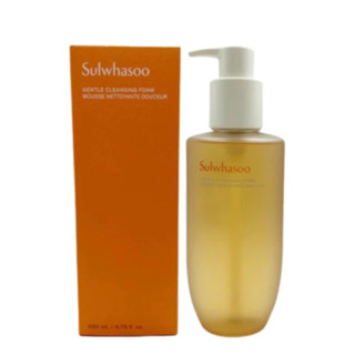 Sulwhasoo 雪花秀 淨透保濕潔顏泡沫 200ml/瓶 有效日期：2027.10.31 購自官網