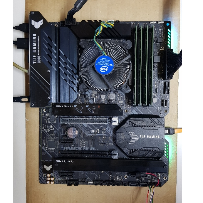 ASUS 華碩 TUF GAMING Z590-PLUS WIFI 主機板 1200腳位 原廠保固內