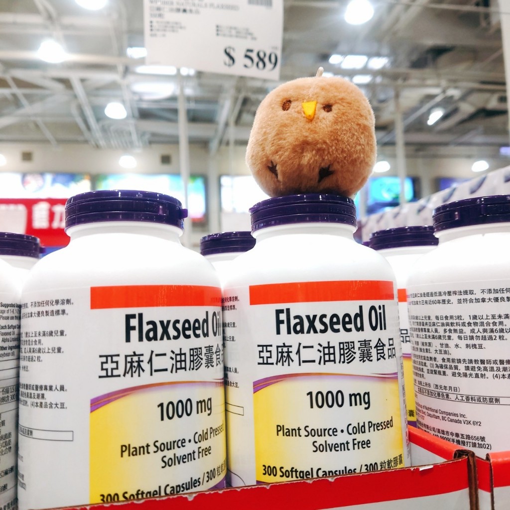 COSTCO 加拿大 Webber Naturals 亞麻仁油膠囊食品 300粒 亞麻仁油 亞麻仁 低溫 冷壓 油酸