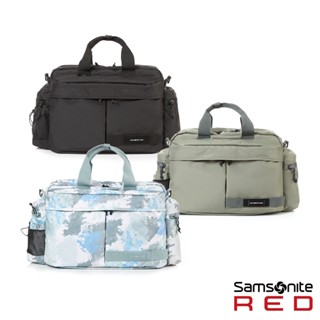 Samsonite RED 手提包/斜肩包/旅行包/波士頓包 VICKSON 日常休閒多功能兩用包_黑/卡其/藍