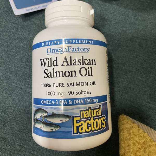 🎯2瓶免運 Natural Factors阿拉斯加野生鮭魚油軟膠囊 Salmon Oil 魚油 Omega 野生魚油