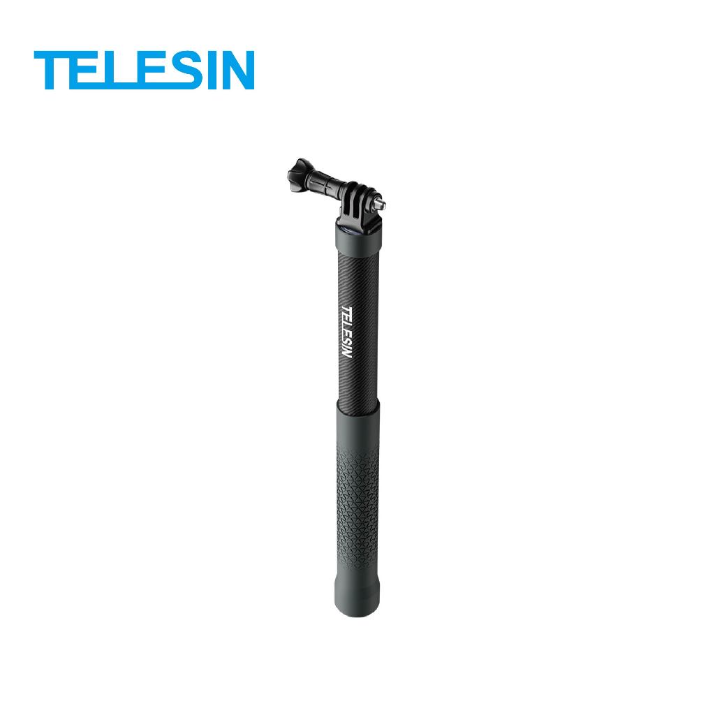 ◄WRGO►GOPRO/Insta360 配件 TELESIN 第二代1.2米碳纖維自拍桿 公司貨