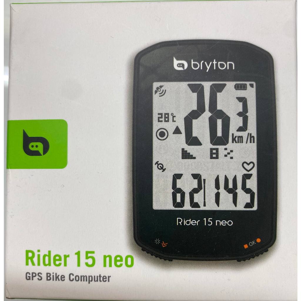 (非新品)Bryton Rider 15 neo E 自行車錶