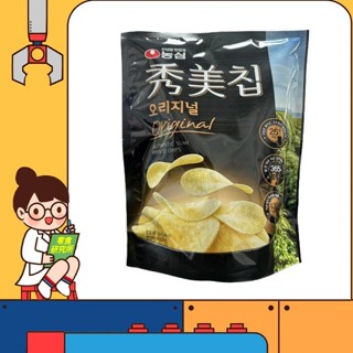 零食研究所 韓國 秀美 洋芋片 大包裝 85g 秀美洋芋片 農心 秀美薯片 韓國洋芋片 薯片 鹽味洋芋片 韓國秀美 餅乾