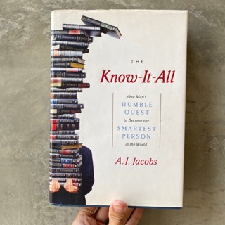 The Know-it-all｜Jacobs, A. J｜人文社科｜傳記｜原文書｜城南舊肆二手書店｜2-K05-4